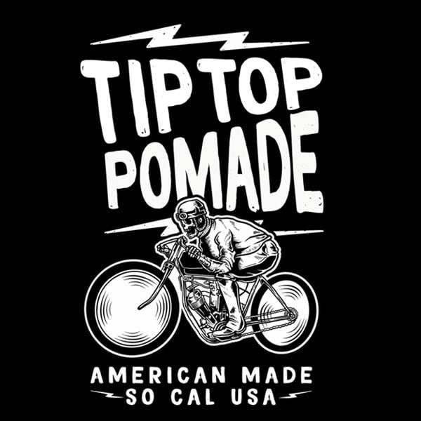 Cape de barbier "BoardTrack" longue avec 6 boutons poussoir (127cm/50" x 145cm/57") - Noir