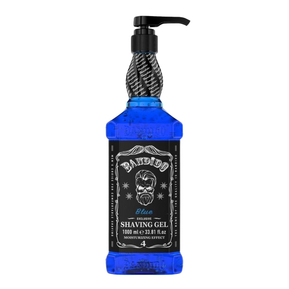 Gel de rasage hydratant "Blue Shaving Gel" - Pour tous types de peaux (1000ml/33.8oz)
