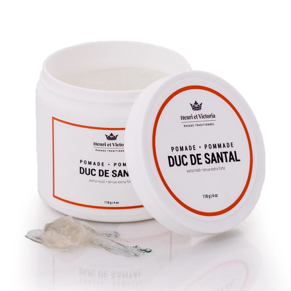 Pommade modelante "Duc de Santal" - Tenue extra forte (114g/4.0oz)