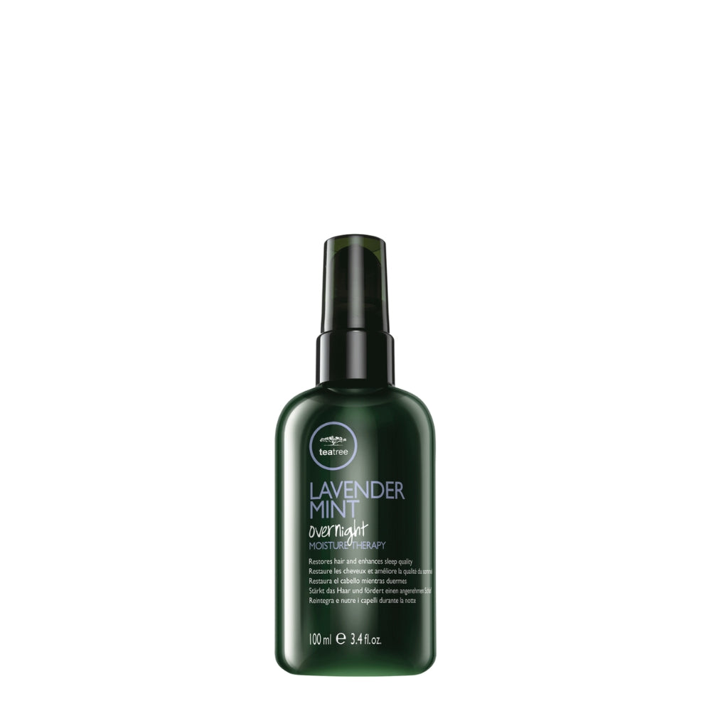 Tea Tree - Soin réparateur de nuit sans rinçage "Lavender Mint Overnight" - Restaure les cheveux et améliore la qualité du sommeil (100ml/3.4oz)