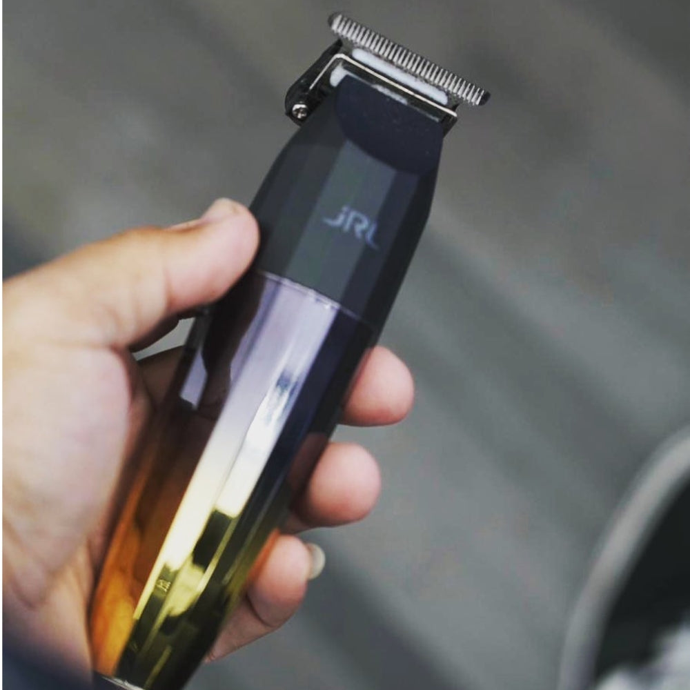 Ensemble de tondeuse sans fil avec station de chargement et pile lithium-ion "FF 2020C & FF 2020T Gold" - Or