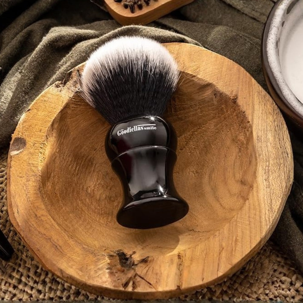 Black Noir Synthetic Shaving Brush - Large (26mm/1.02")