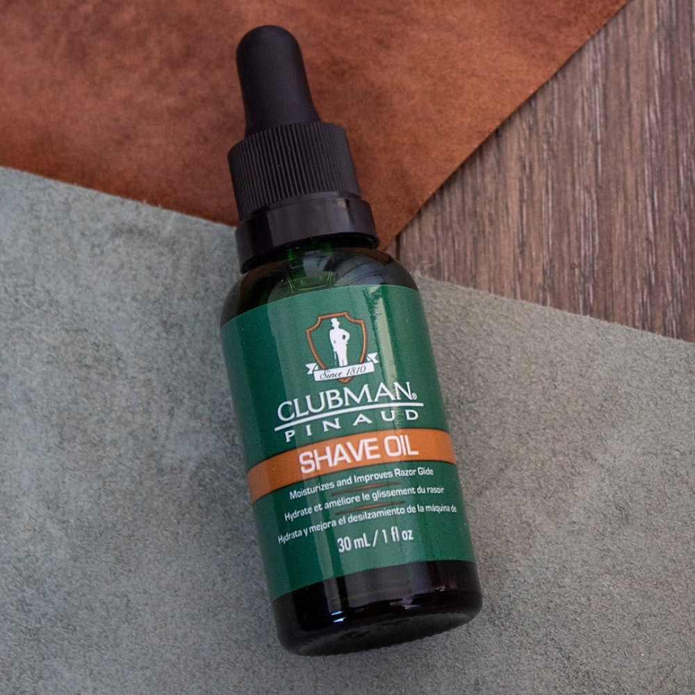 Huile à raser - Hydrate et améliore le glissement du rasoir (30ml/1.0oz)