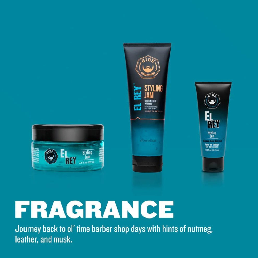 El Rey Styling & Hydrating Jam - Medium , Flexible Hold  (222ml/7.5oz)