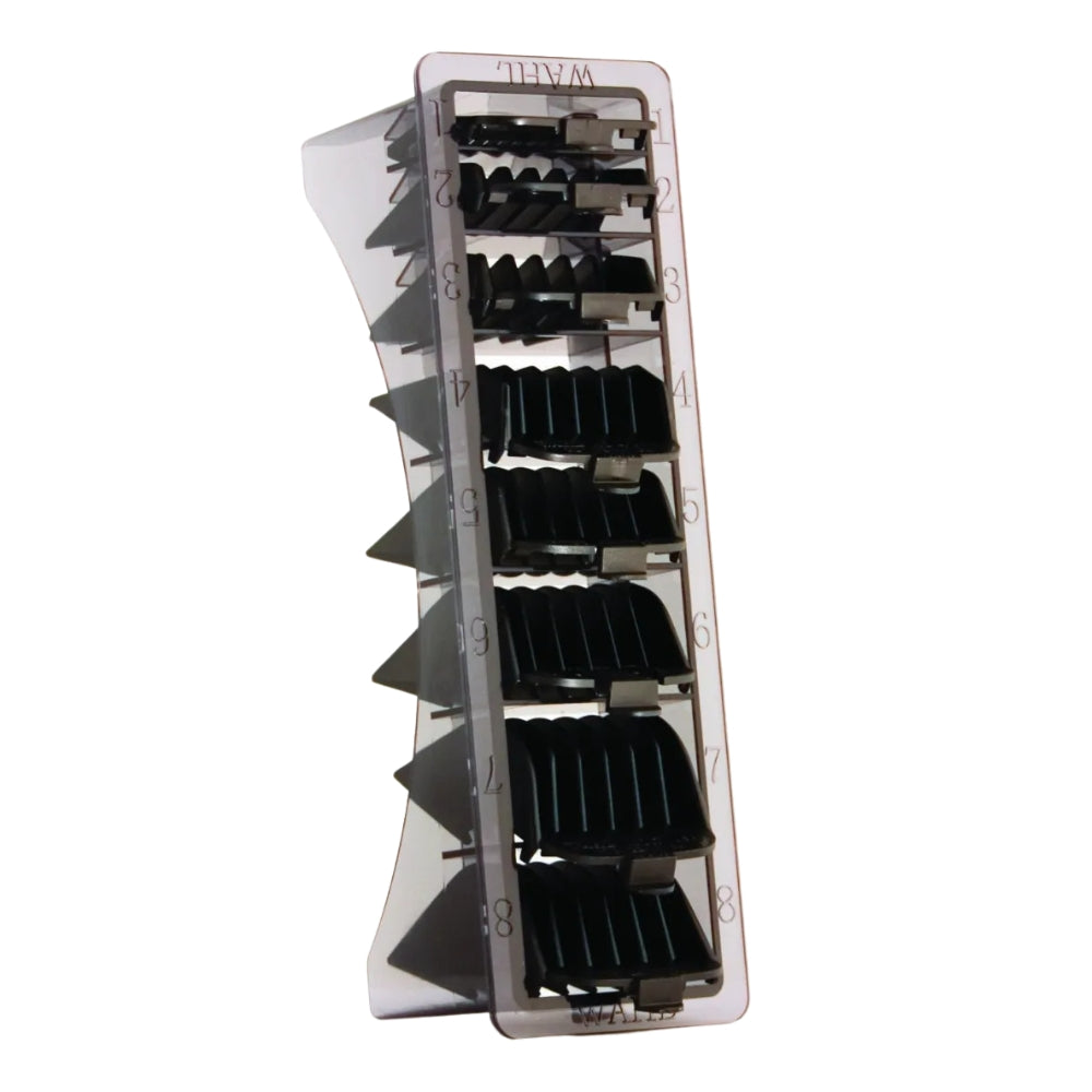 Ensemble de 8 guide de coupe en nylon #53153 - Noir