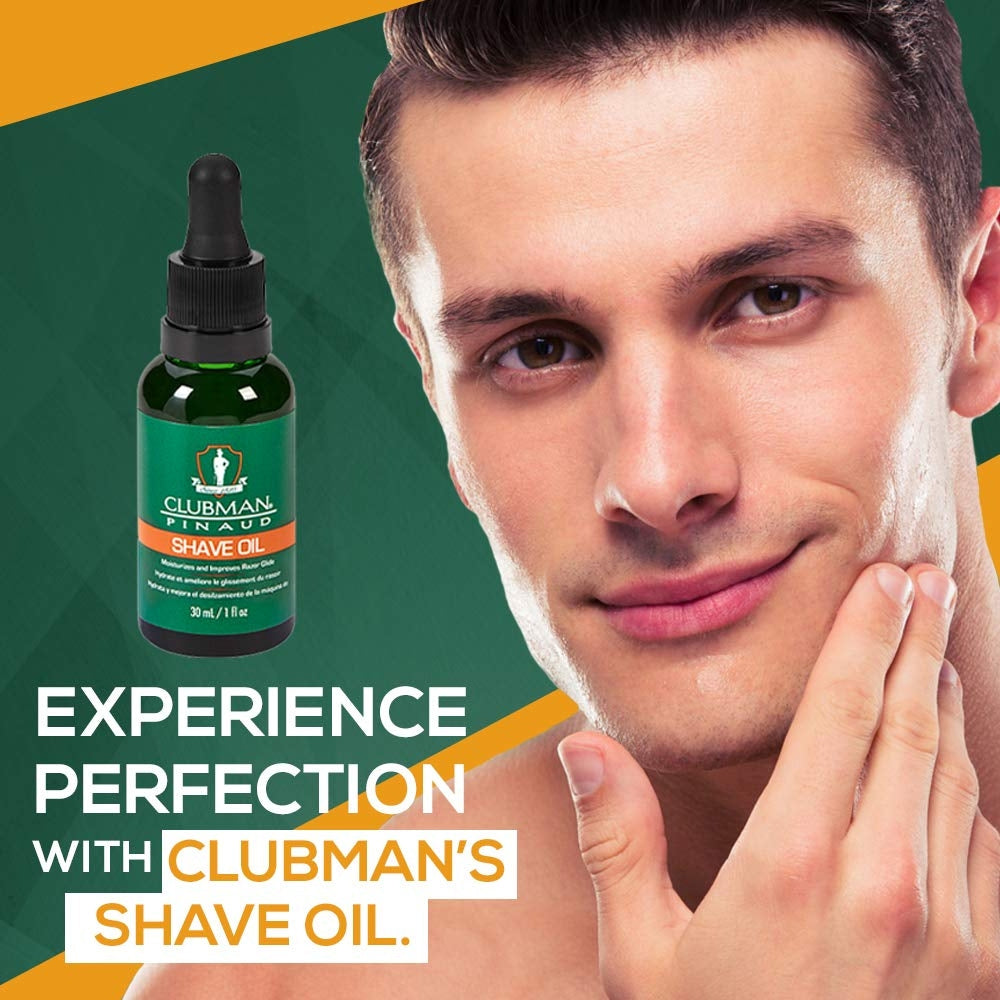 Huile à raser - Hydrate et améliore le glissement du rasoir (30ml/1.0oz)