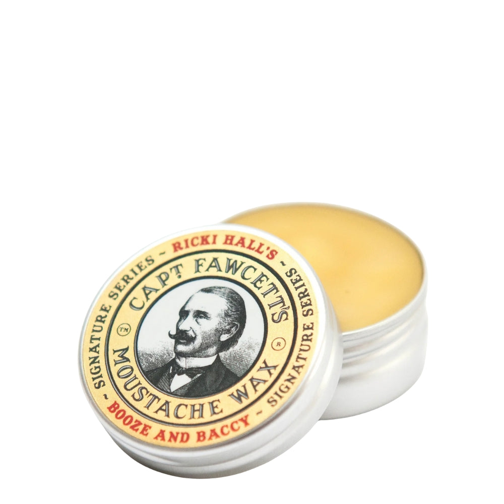 Cire à moustache Ricki Hall's Booze & Baccy (15ml/0.5oz)