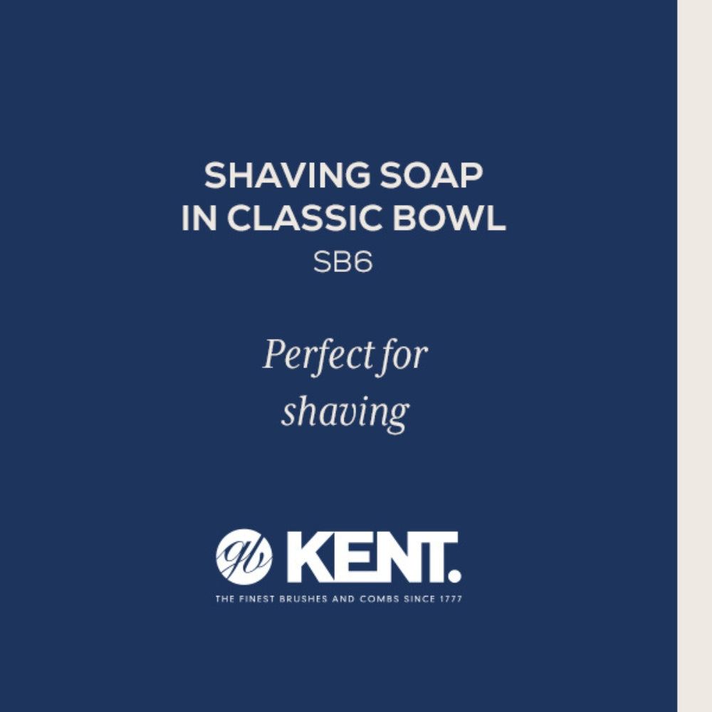 KENT. - Savon de rasage dans un bol en bois  (120g/4,23oz) - SB6