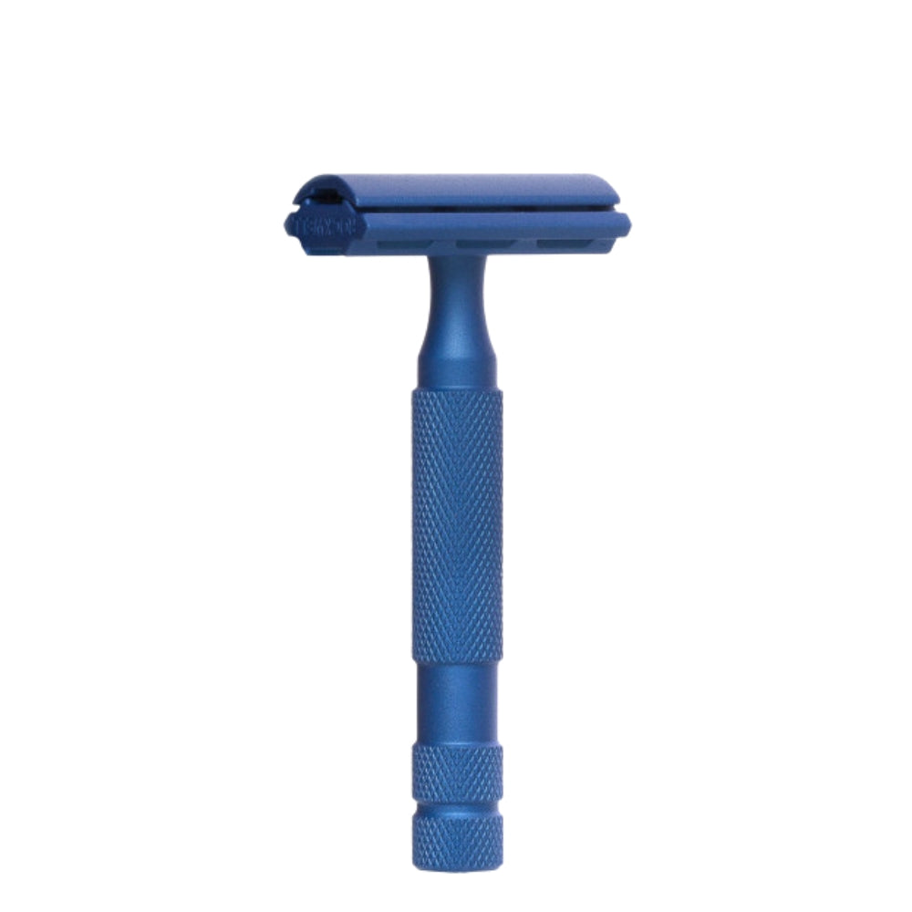 Rasoir de sûreté ajustable 6S - Bleu