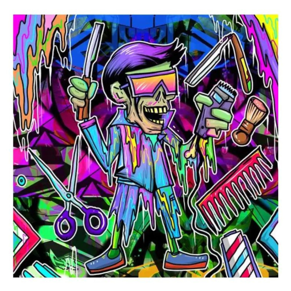 Tondeuse sans fil avec pile lithium-ion "FF 2020C-X1 Clipper" Art Collection Édition Limitée