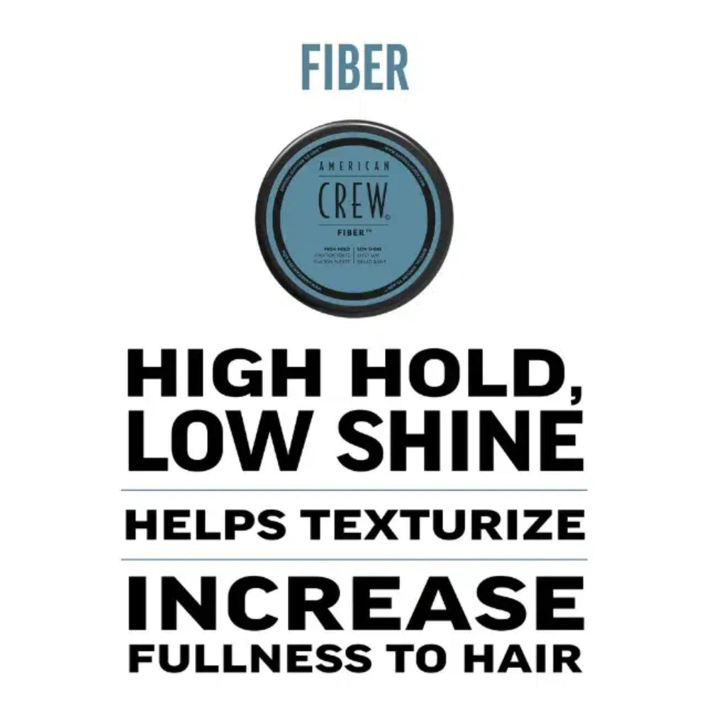 Duo cire coiffante "Fiber" - Tenue forte et effet mat (85g/3.0oz, 50g/2.0oz)