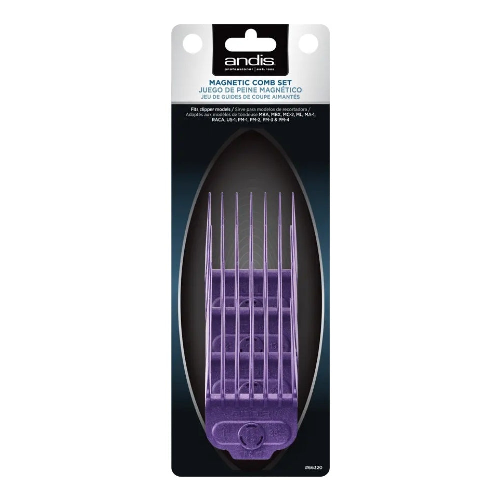 Guide de coupe "Master Magnetic Comb Set" Jeu de 4 peignes magnétiques #66320 - Large