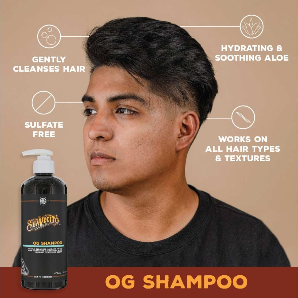 Shampoing hydratant "OG Shampoo" - Nettoie en douceur les cheveux et le cuir chevelu (473ml/16.0oz)