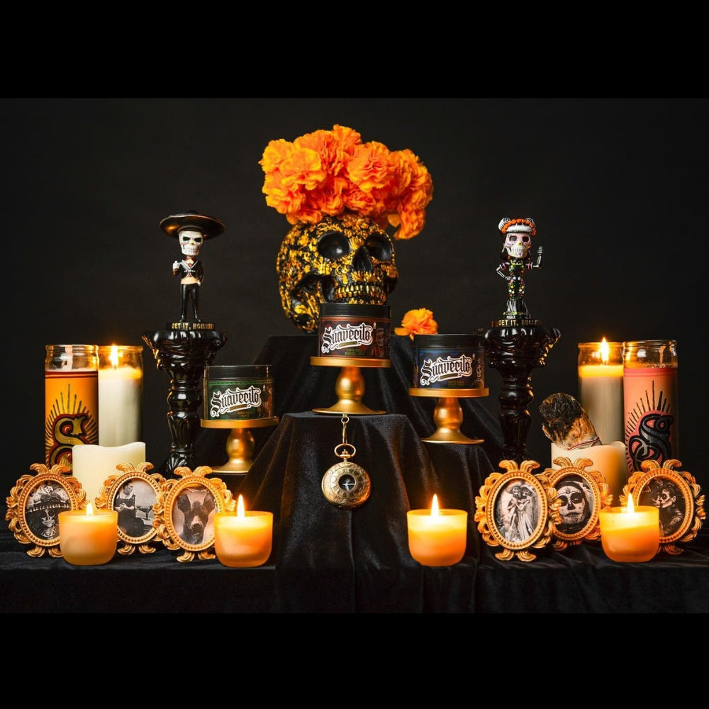 Pommade "Matte Pomade" Édition "Santo Roble" - Tenue moyenne, fini mat (113g/4.0oz)