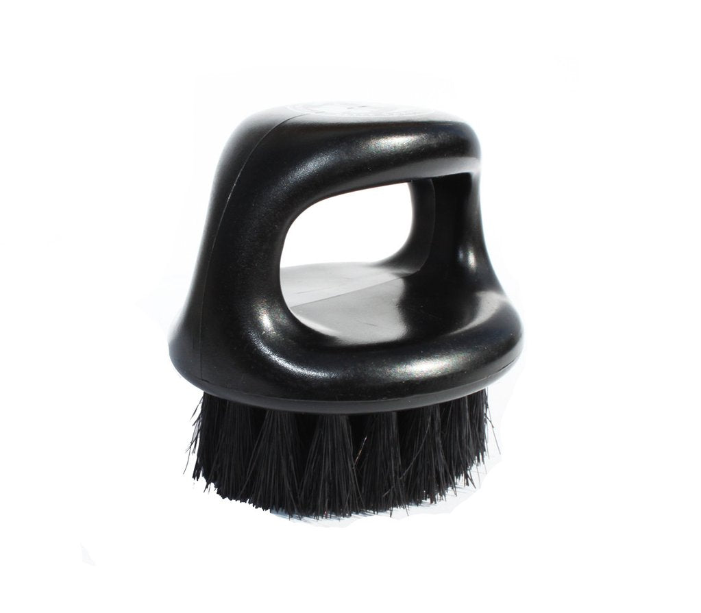 Brosse en poils de sanglier "Black Firm Boar Bristle Brush" résistance ferme