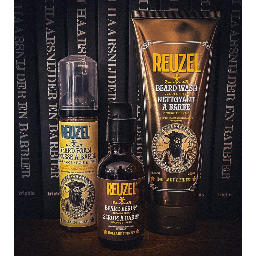 Revitalisant en mousse pour la barbe sans rinçage "Beard Foam" - Bois et épices (70ml/2.36oz)