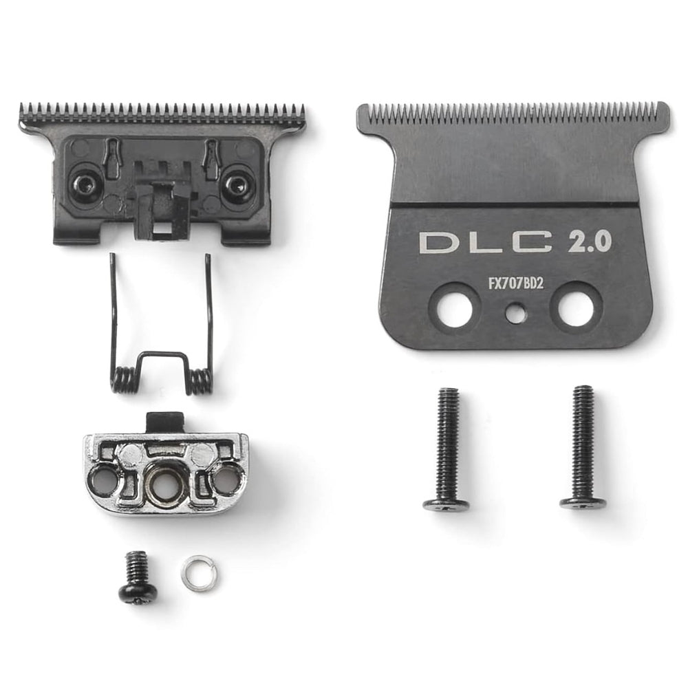 Replacement Blade for FX787 Trimmer, FX707BD2 DLC Deep Tooth T-Blade - Black