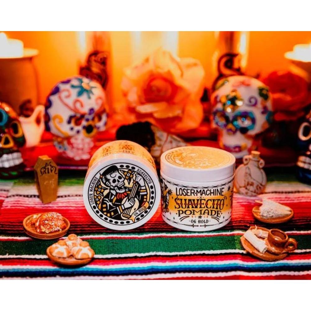 Suavecito - Pommade "Original Hold" Édition "Loser Machine" - Tenue et brillance moyenne (113ml/4.0oz)