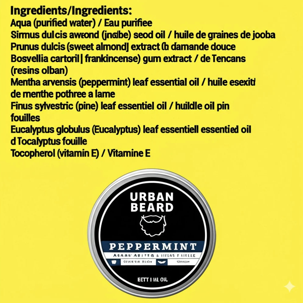 Beurre à barbe "Peppermint" (150ml/5.1oz)
