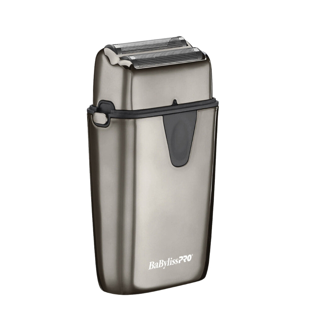 UVFoil UV-Disinfecting Metal Double Foil Shaver - Black Titanium