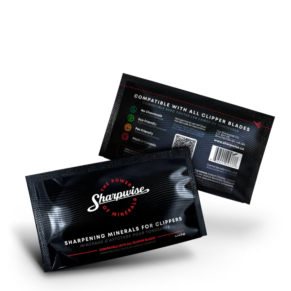 Sharpening Minerals (9g/0.3oz) - For Clippers (Box of 6 bags)
