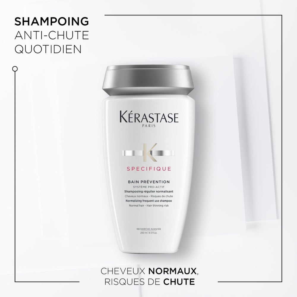 Shampoing régulier normalisant Bain Prévention Specifique - Pour cheveux normaux à risques de chute (250ml/8.5oz)