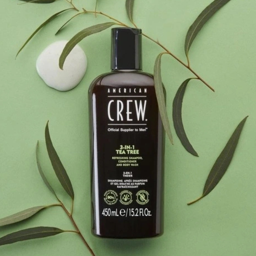 Shampoing, revitalisant & gel pour le corp 3 en 1 Tea Tree