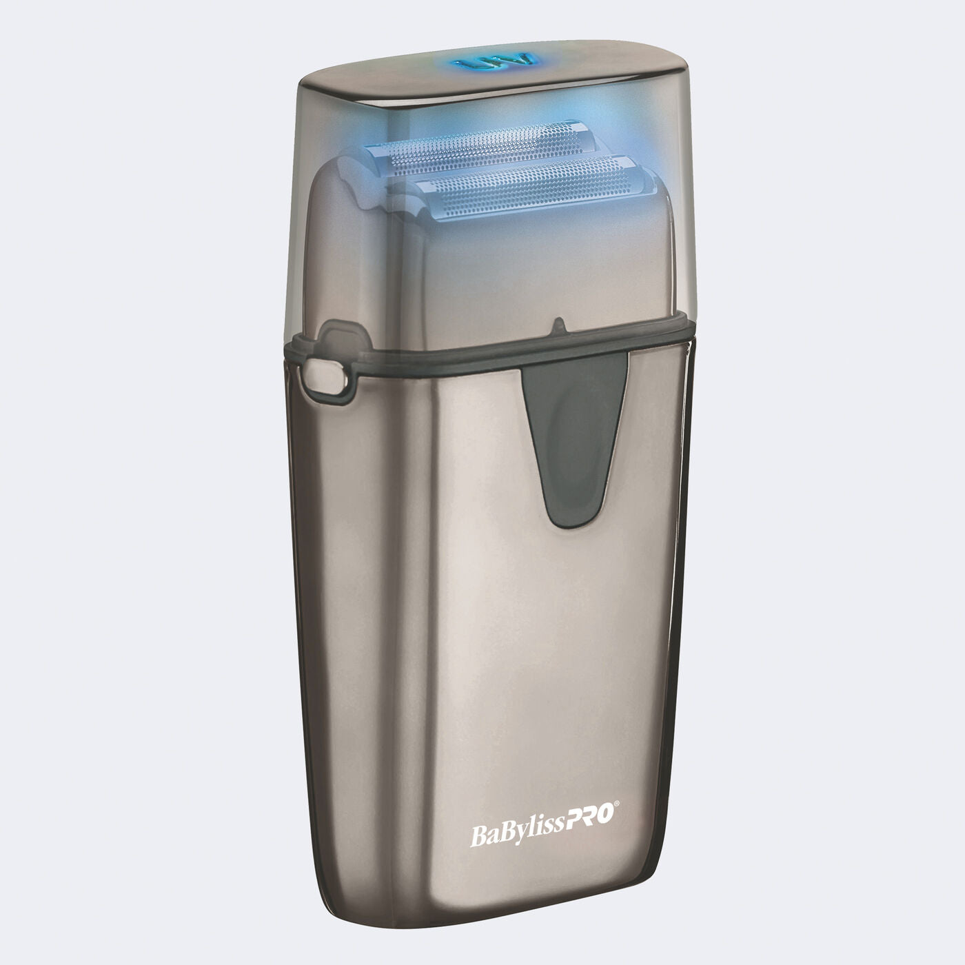 Tête et système de coupe de rechange FXLRF2 pour les rasoir à double grille "UVFoil" - Titanium noir