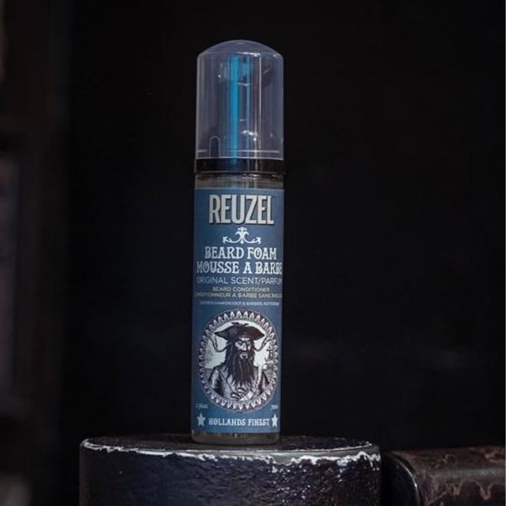 Revitalisant en mousse pour la barbe sans rinçage "Beard Foam" - Original (70ml/2.36oz)