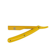 Elegance By Sadapack - Rasoir de barbier à glissière "Shavette" - Jaune