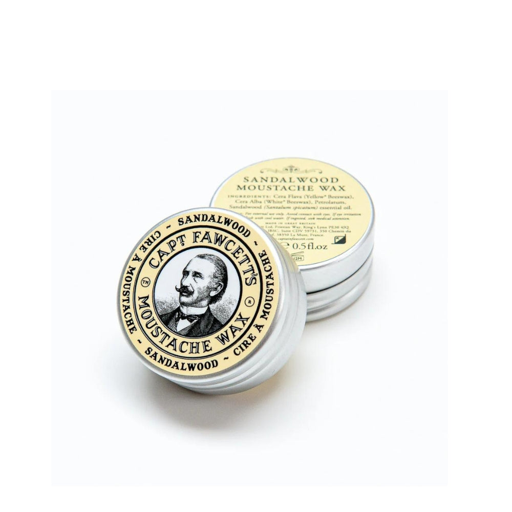 Sandalwood Moustache Wax (15ml/0.5oz)