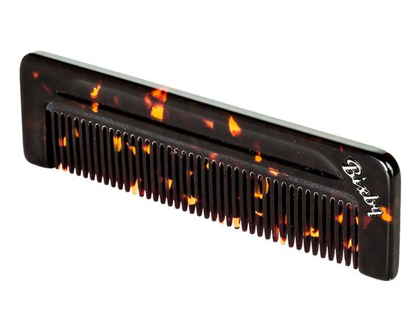 Peigne à dents fines 1,3mm d'espacement (133mm/5.24") - Tabac