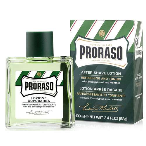 Lotion après-rasage à l'huile d'eucalyptus et au menthol (100ml/3.4oz)