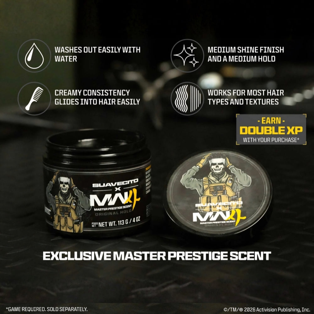 X MW4 - Pommade "Original Hold" Édition Master Prestige (113g/4.0oz)