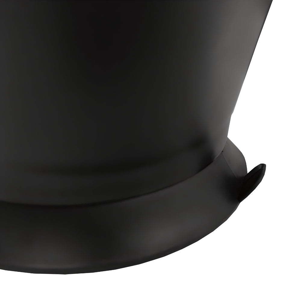 Anti-Spill Coloring Bowl with Suction Base Graduated up to (280ml/10.0oz) - Black