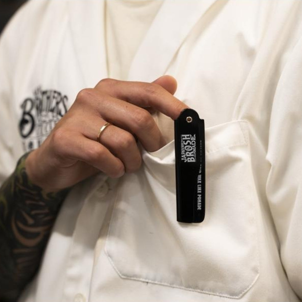 x Kent - Peigne de poche pliable "20TBL Folding Pocket Comb" (170mm/6.69" x 20mm/.78")