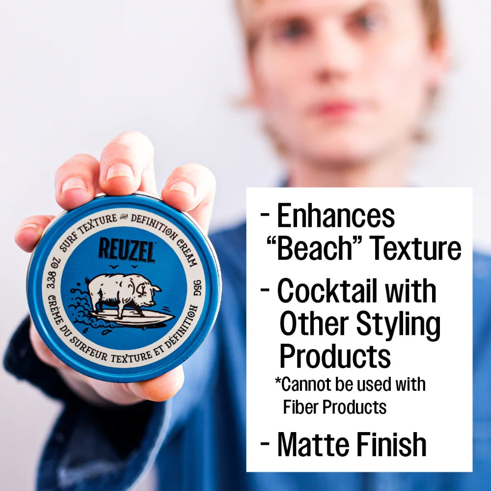 Crème du surfeur "Surf Cream" définition et texture - Tenue flexible et fini mat (100ml/3.38oz)