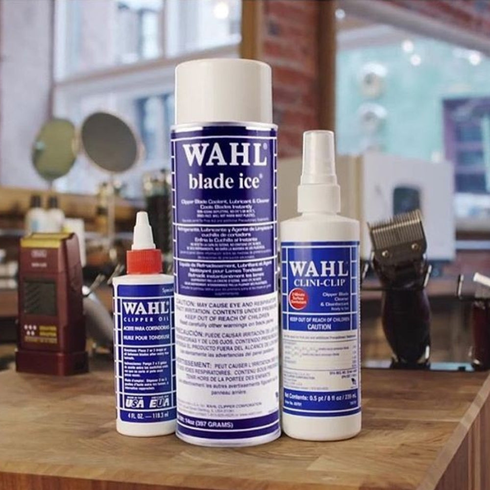 Liquide de refroidissement, lubrifiant et agent nettoyant pour lames de tondeuses "Blade Ice" (397g/14.0oz)