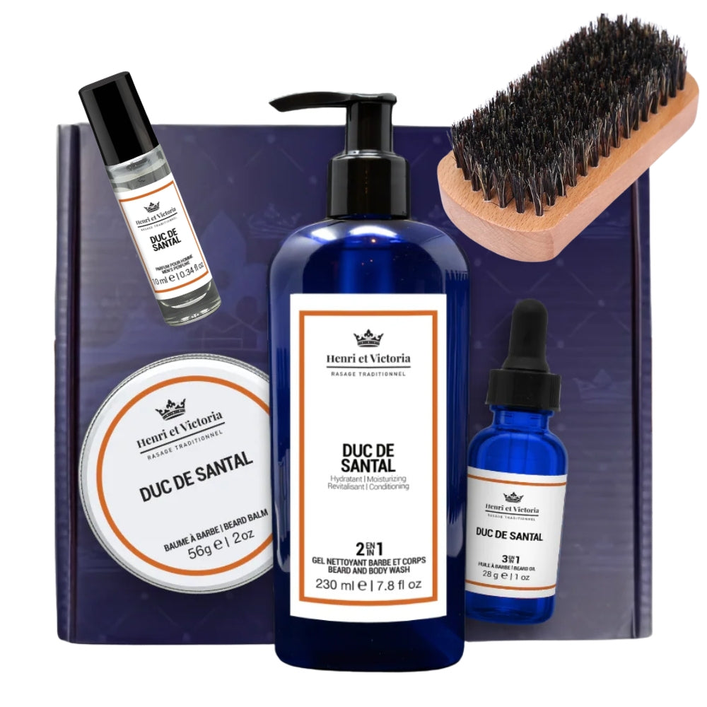 Deluxe Beard Care Kit - Duc de Santal