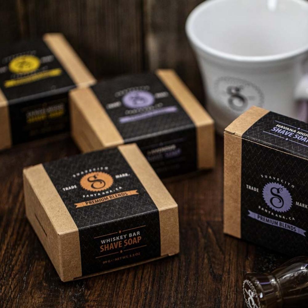 Savon à raser "Premium Blends Shave Soap" - Whisky bar (99g/3.5oz)