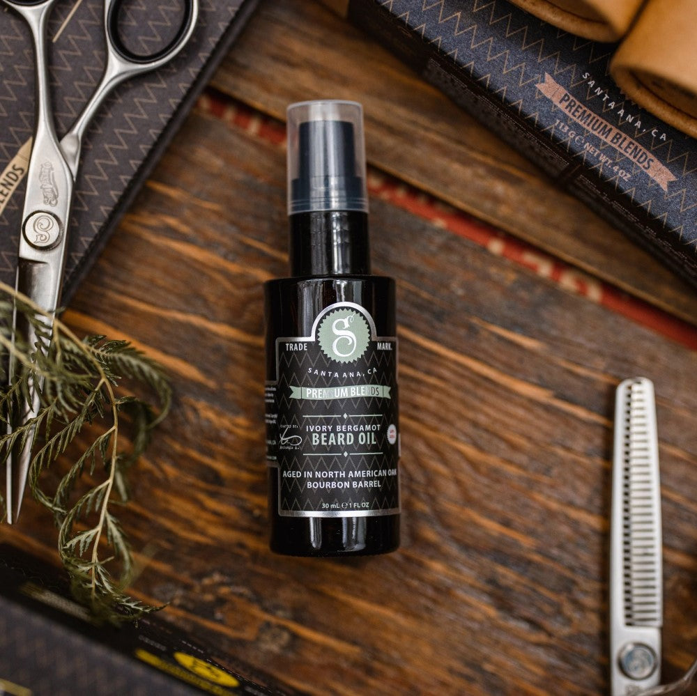 Premium Blends Beard Oil - Ivory Bergamot (30ml/1.0oz)