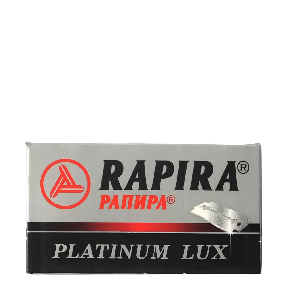 Rapira - Lames de rasoir à double tranchant "Platinum Lux" - (Paquet de 5)