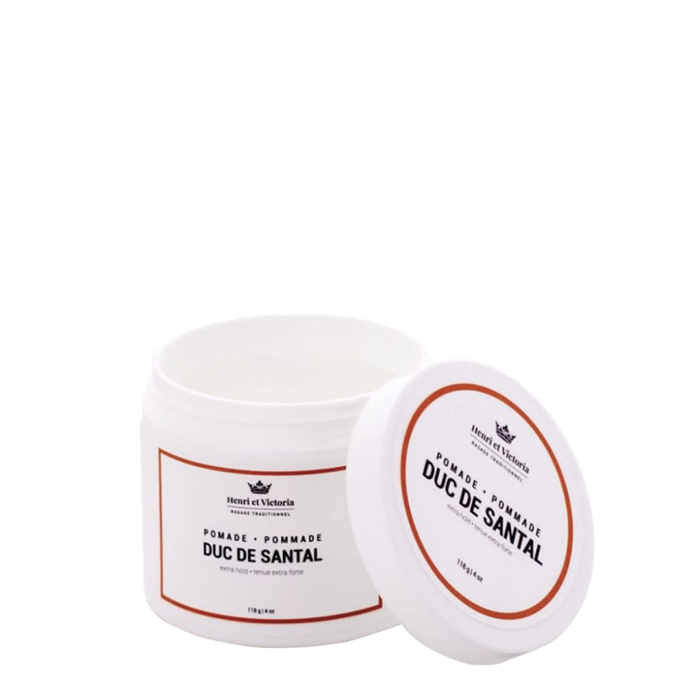 Pommade modelante "Duc de Santal" - Tenue extra forte (114g/4.0oz)