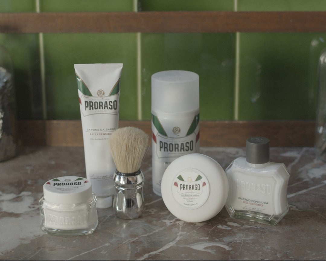 Savon à raser en Bol au thé vert et à l'avoine (150ml/5.2oz)