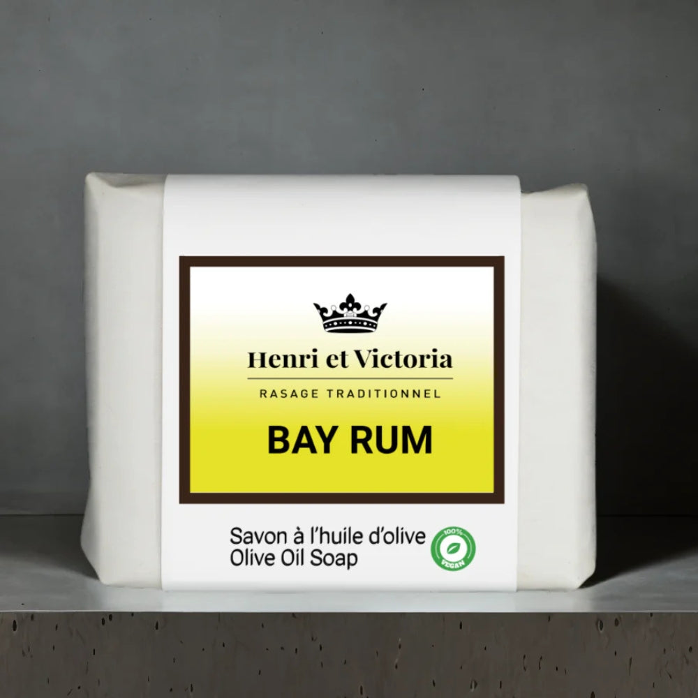 Savon en barre à l'huile d'olive "Bay Rum" (114g/4.0oz)