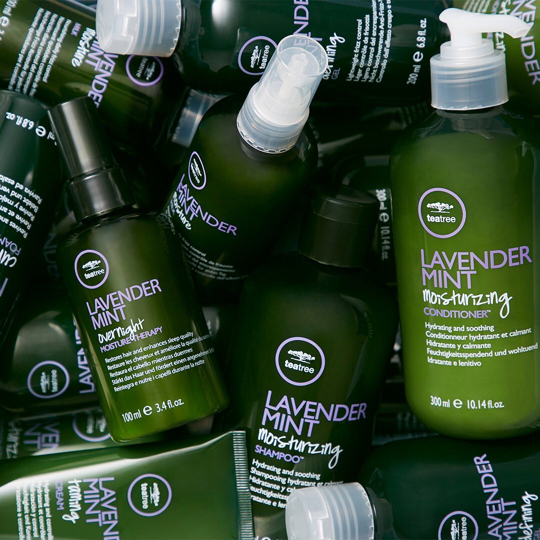 Revitalisant nourrissant sans rinçage "Lavender Mint" - Adoucit et lisse (200ml/6.8oz)