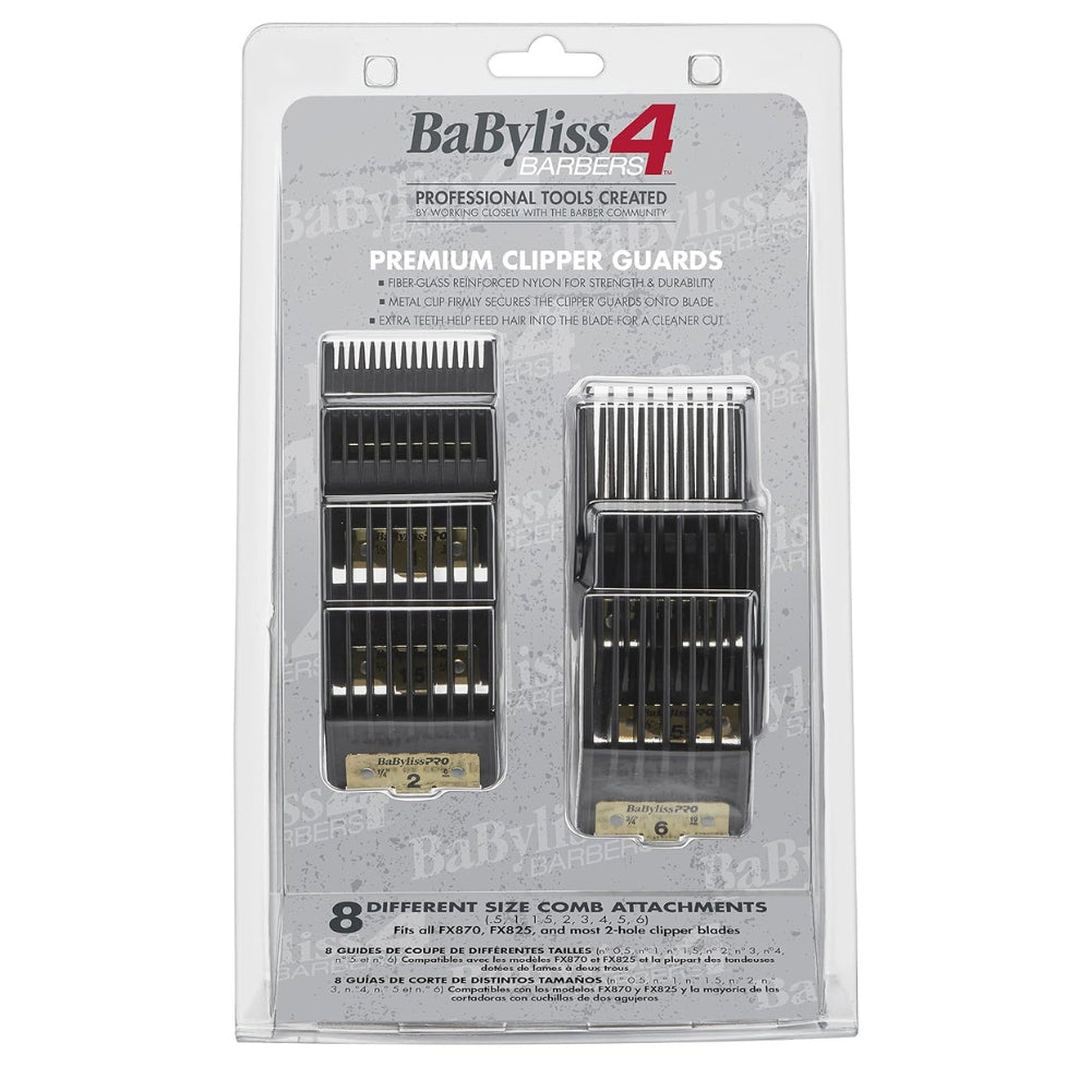 8 Cutting Guides Set Premium Clipper Guards FXPCG 