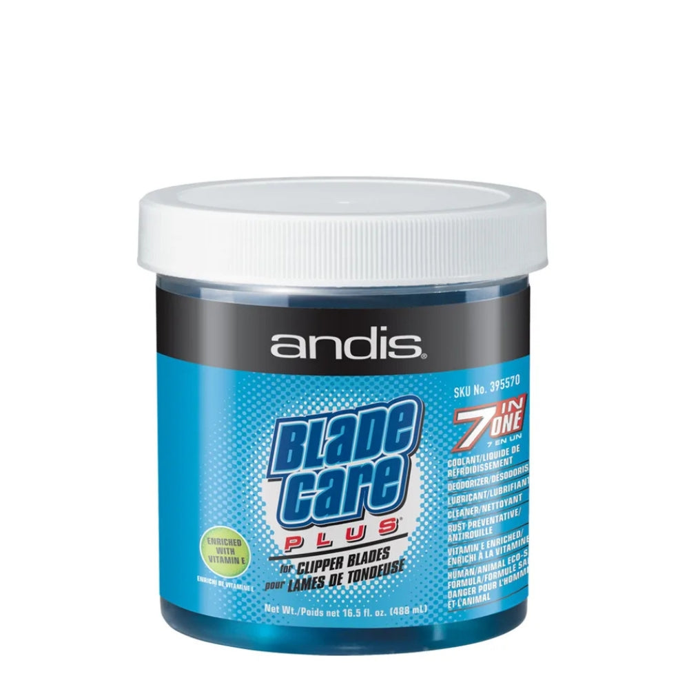 Andis - Nettoyant 7 en 1 en pot "Blade Care Plus" - Pour lames de tondeuses (473.2g/16.0oz)