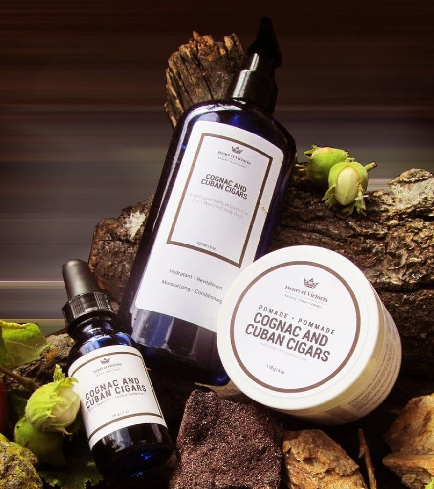 Cognac and Cuban Cigars Molding Pomade - Extra Hold (114g/4.0oz)