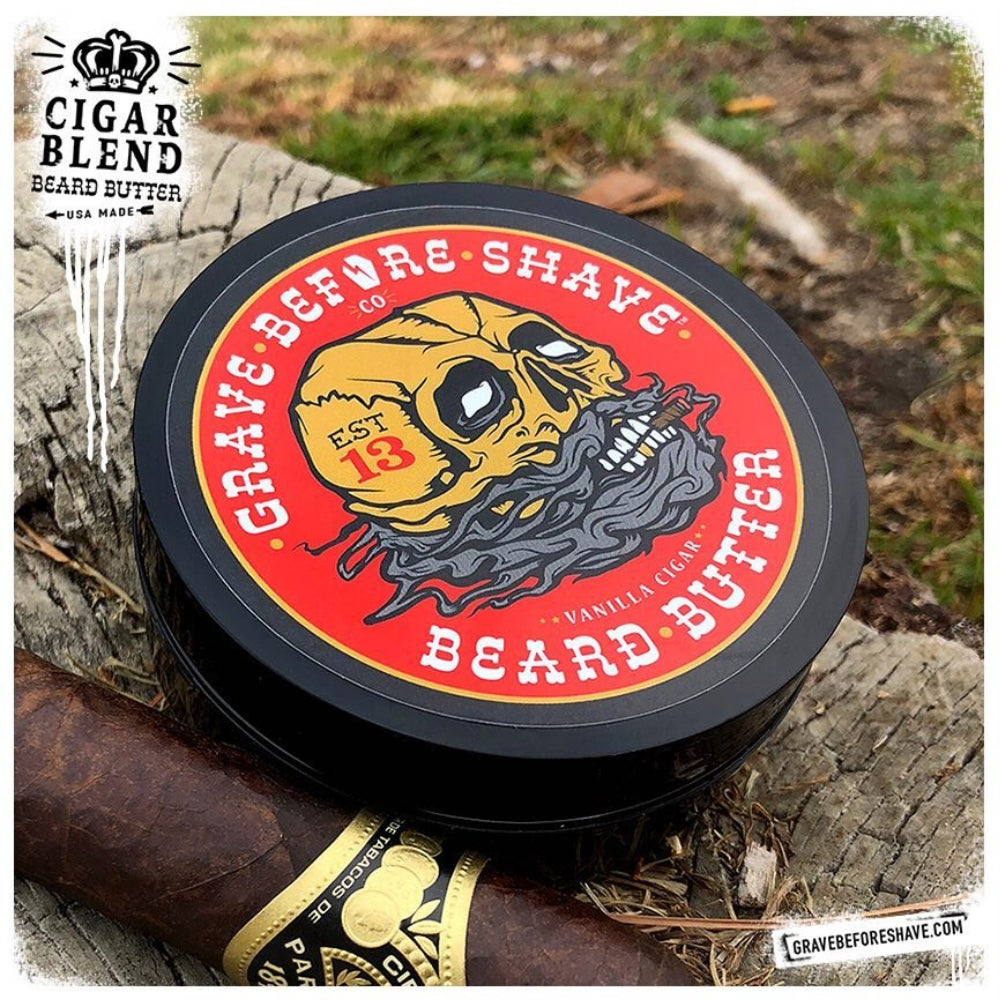 Beurre à barbe "Vanilla Cigar Scent" (118ml4.0oz)